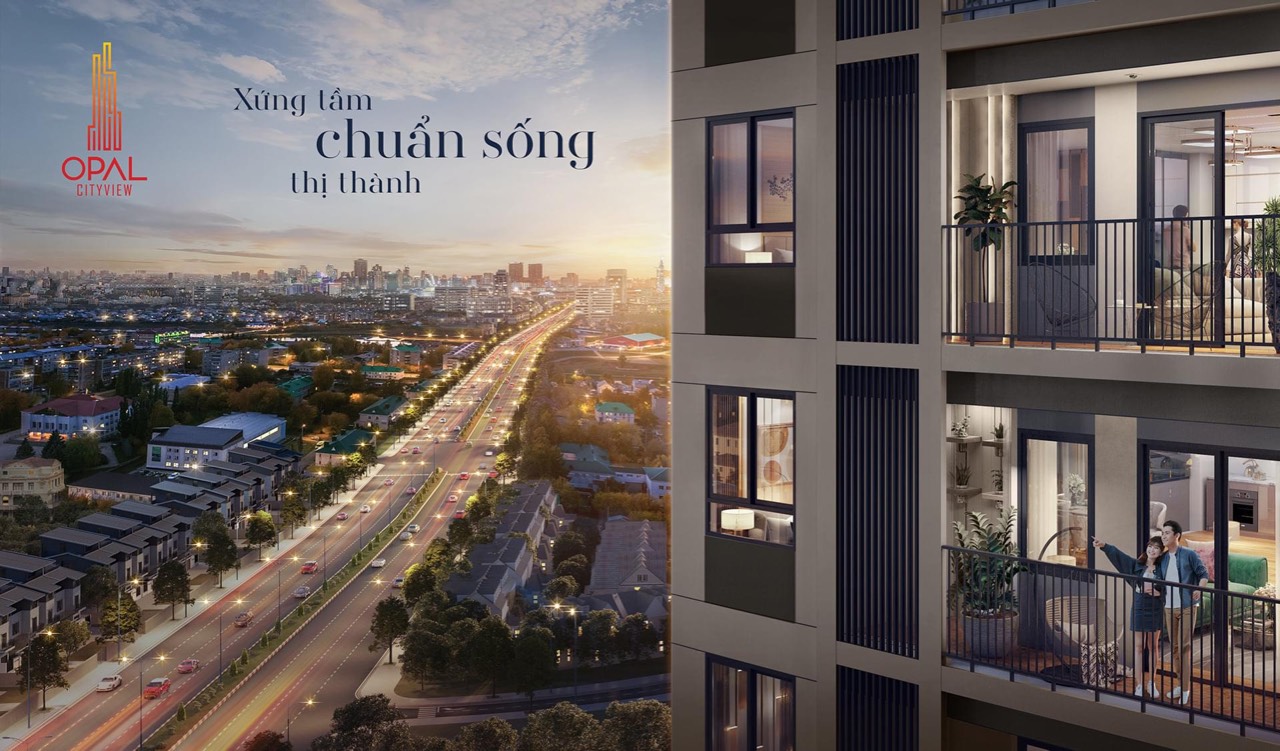 Dự án Opal Cityview sắp được Đất Xanh giới thiệu ra thị trường