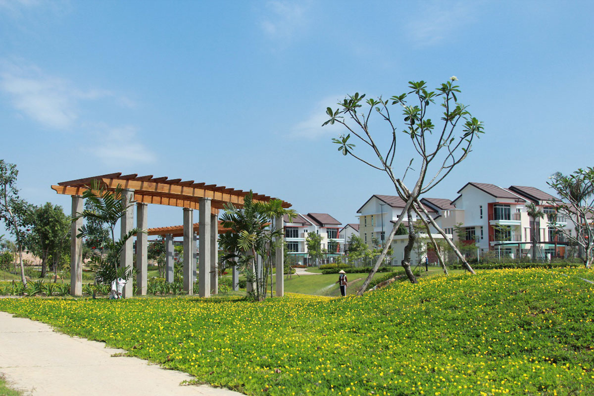 Tiện ích Công viên nội khu Dự án Ecolakes Mỹ Phước Bình Dương