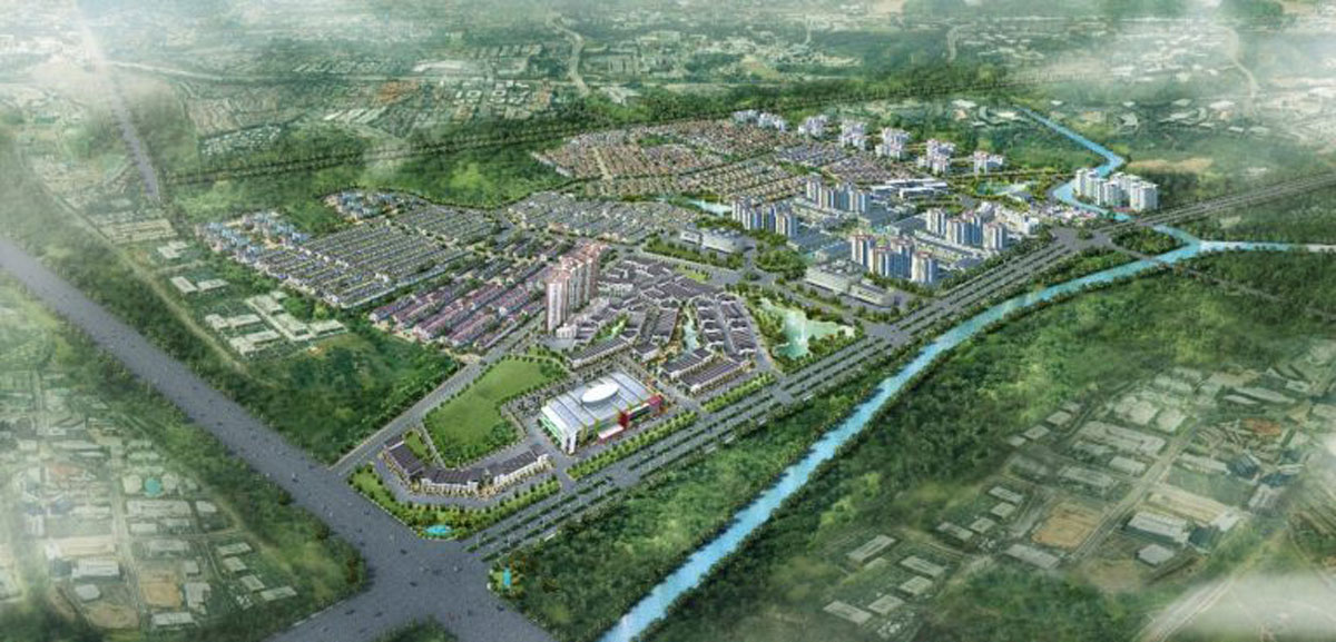 Phối cảnh Dự án Ecolakes Mỹ Phước Bình Dương