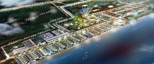 Phối cảnh dự án Hoa Tiên Paradise Xuân Thành Hà Tĩnh