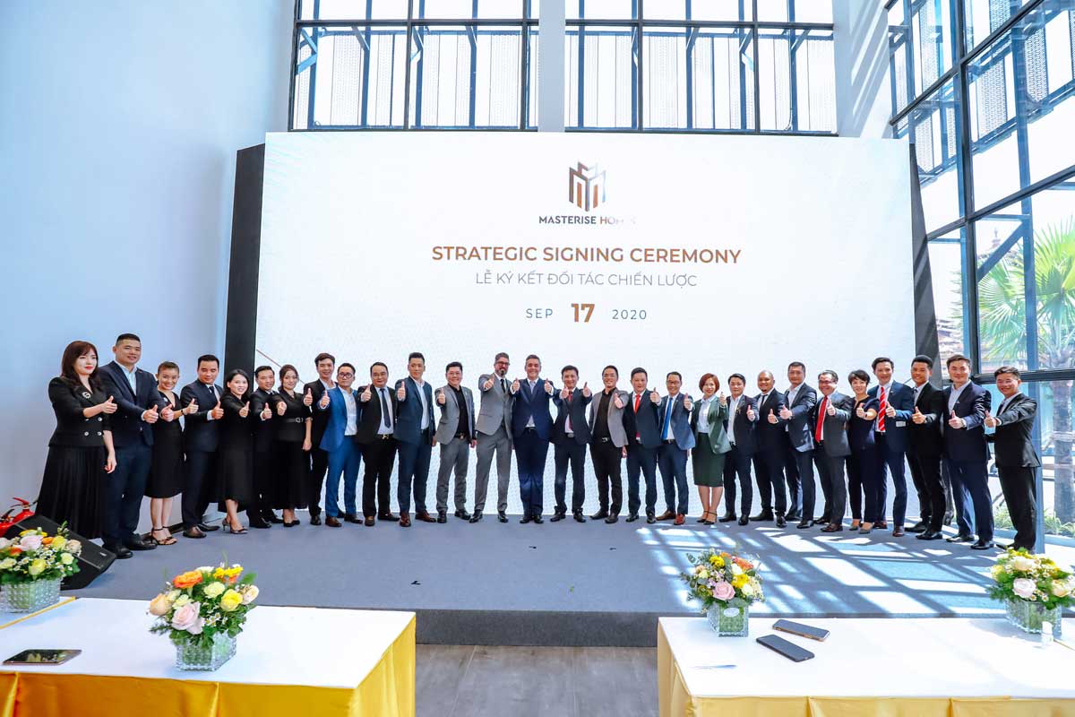 Lê kết kết chiến lược Dự án căn hộ chung cư Masteri Centre Point Quận 9, Masterise Home