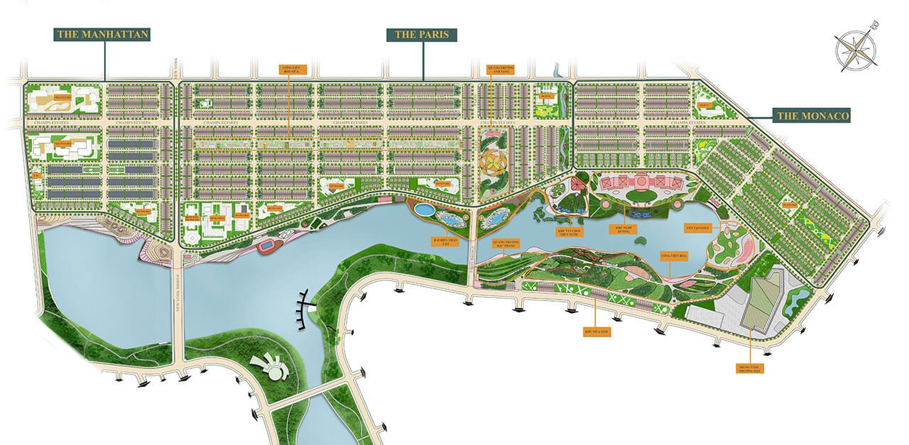 Mặt bằng dự án Royal Star Lake Hồ Suối Lâm Bình Phước