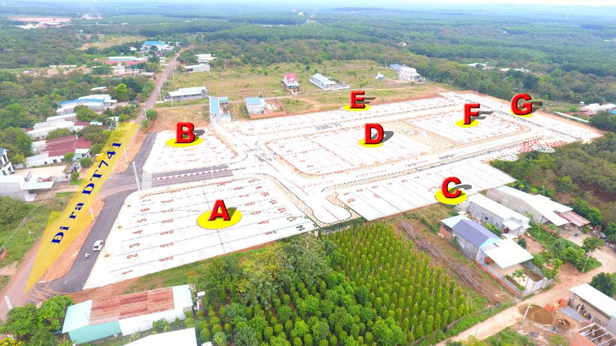 Mặt bằng khu dân cư Thuận Hòa Lucky Home