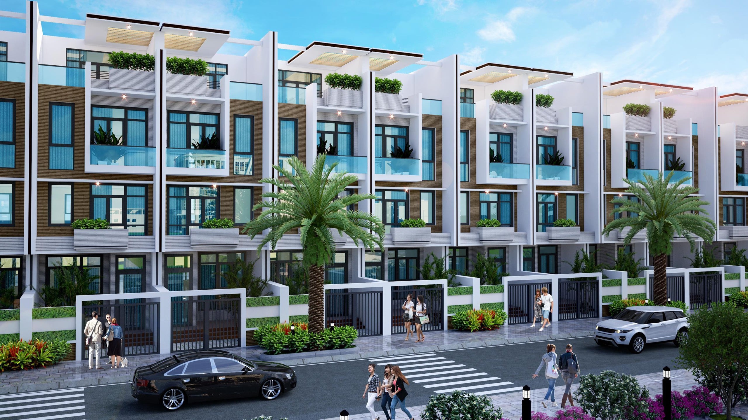 nha-pho-du-an-phu-my-central-port Thiết kế nhà phố tại dự án
