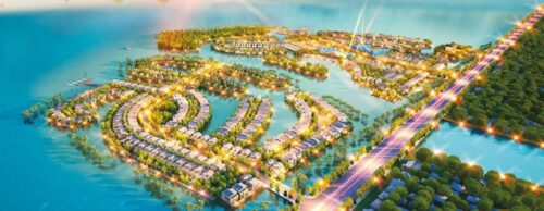 Phối cảnh dự án biệt thự Thị Nại Eco Bay Quy Nhơn