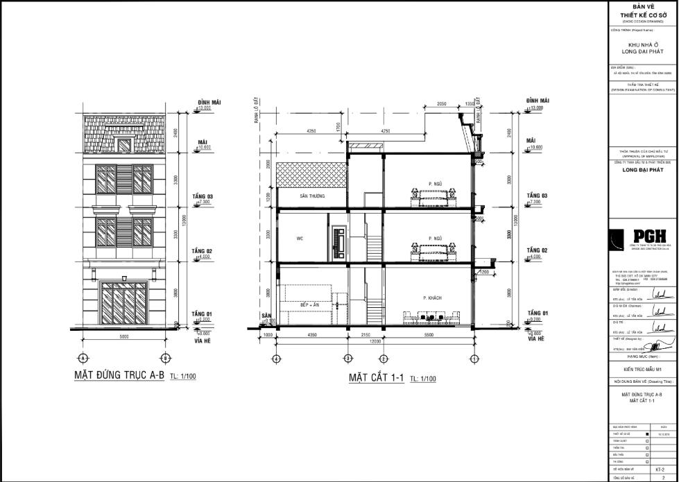 Thiết kế nhà phố Đại Phát Mall Town Tân Uyên Bình Phước