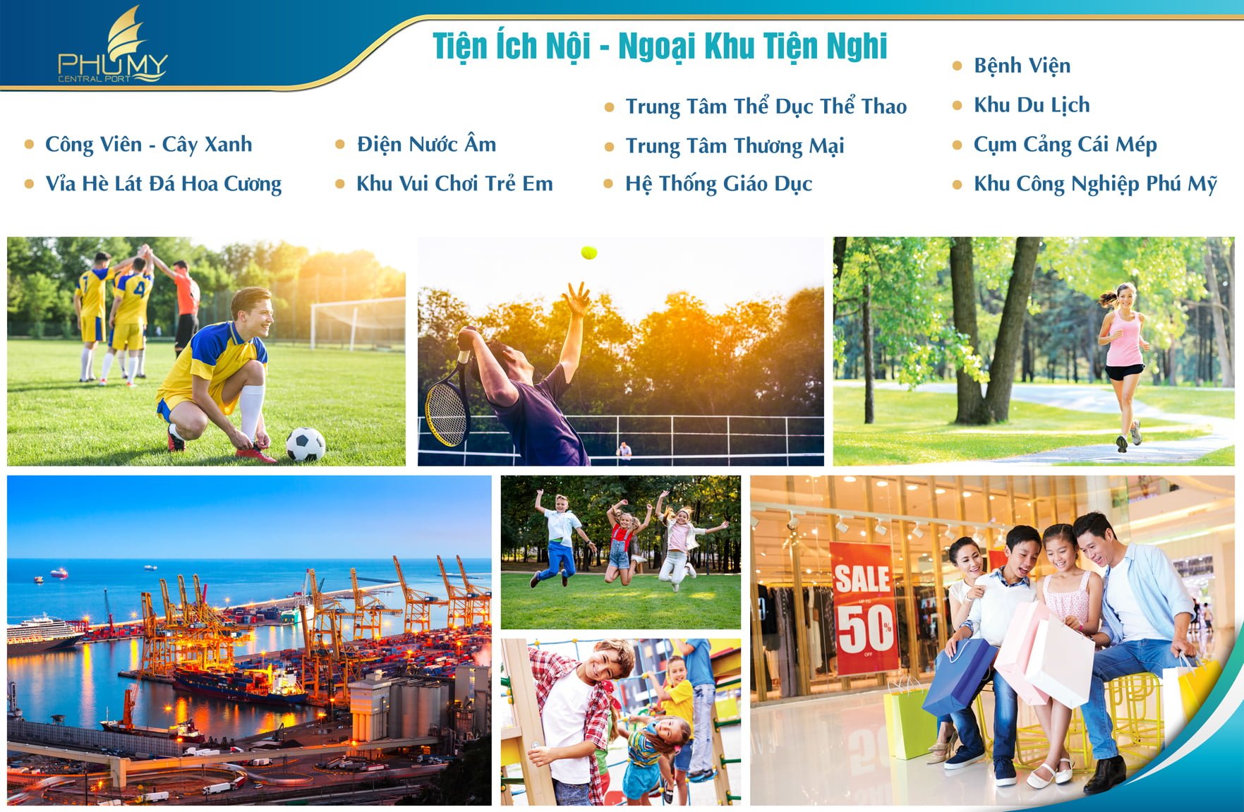tien-ich-du-an-phu-my-central-port Tiện ích nội khu dự án đất nền Phú Mỹ Central Port