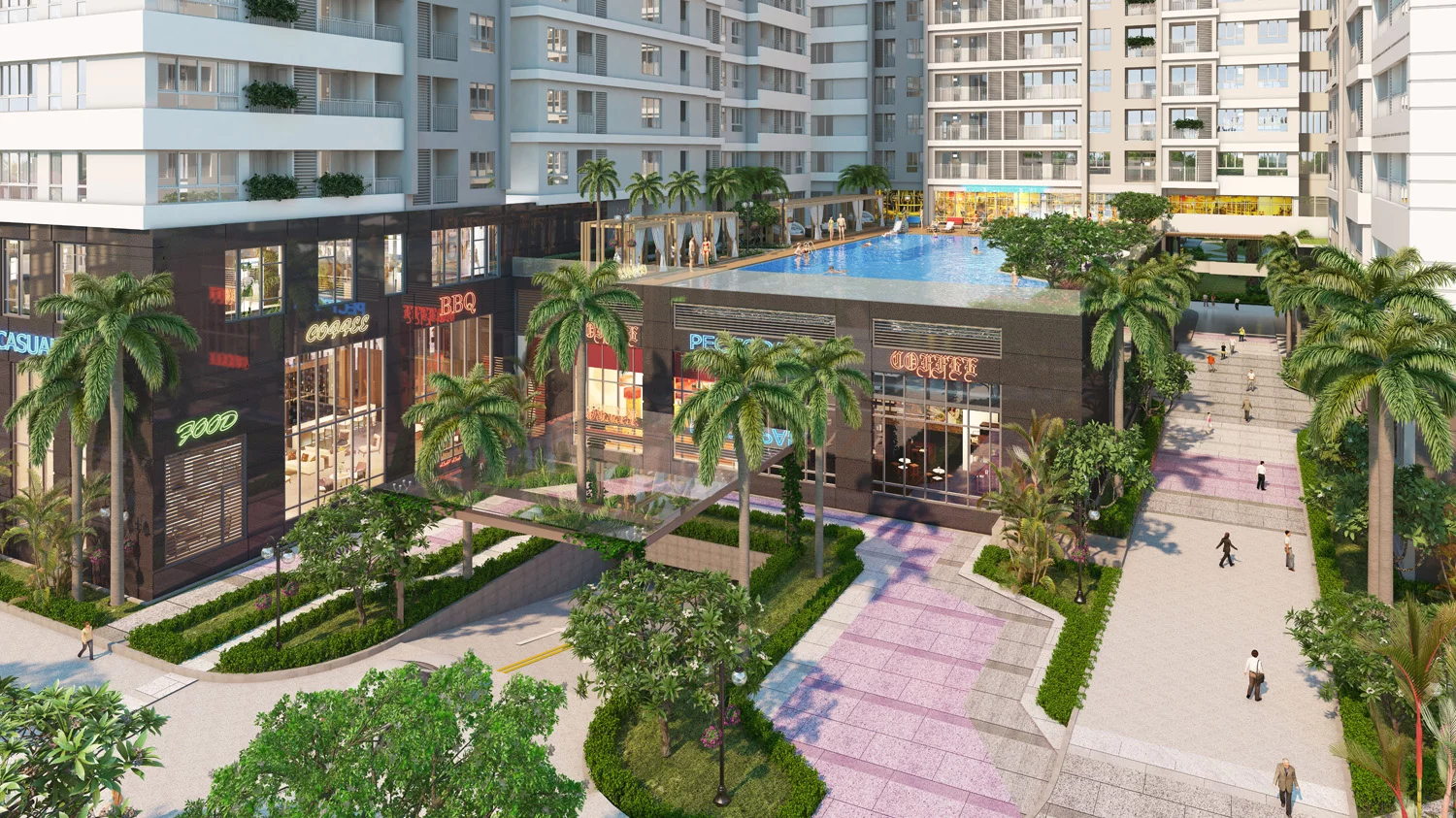 tien-ich-golden-mansion-novaland Dự án căn hộ Golden Mansion Novaland Phổ Quang, quận Phú Nhuận