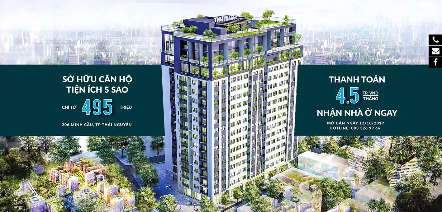 tng-village-thai-nguyen-1 Dự án TNG Village Thái Nguyên sở hữu “khu vườn trên mây”