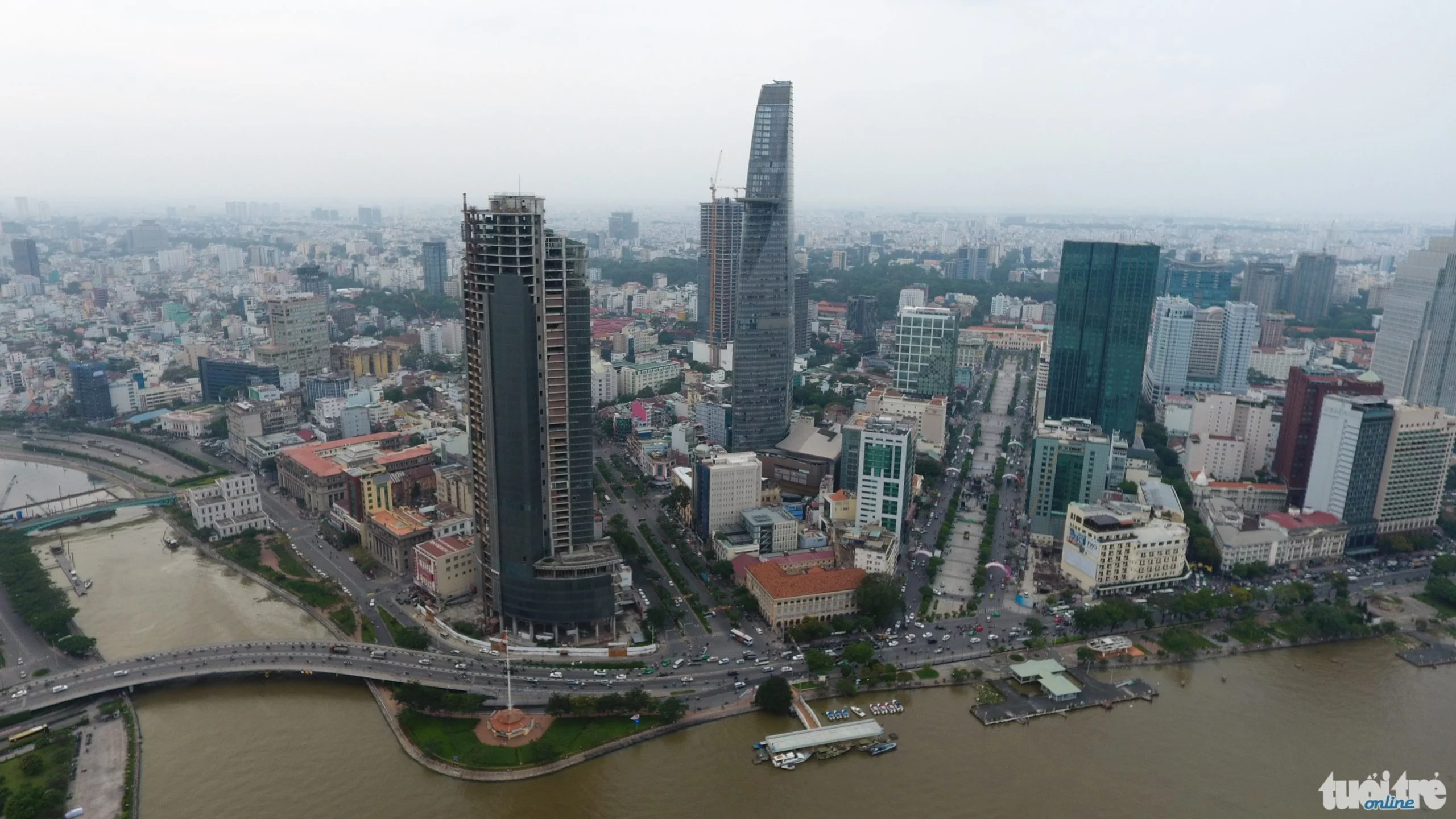 toancanhthanhpho-saigon-scaled-1 Dự án tòa nhà cao ốc Saigon One Tower, 34 Tôn Đức Thắng, Quận 1