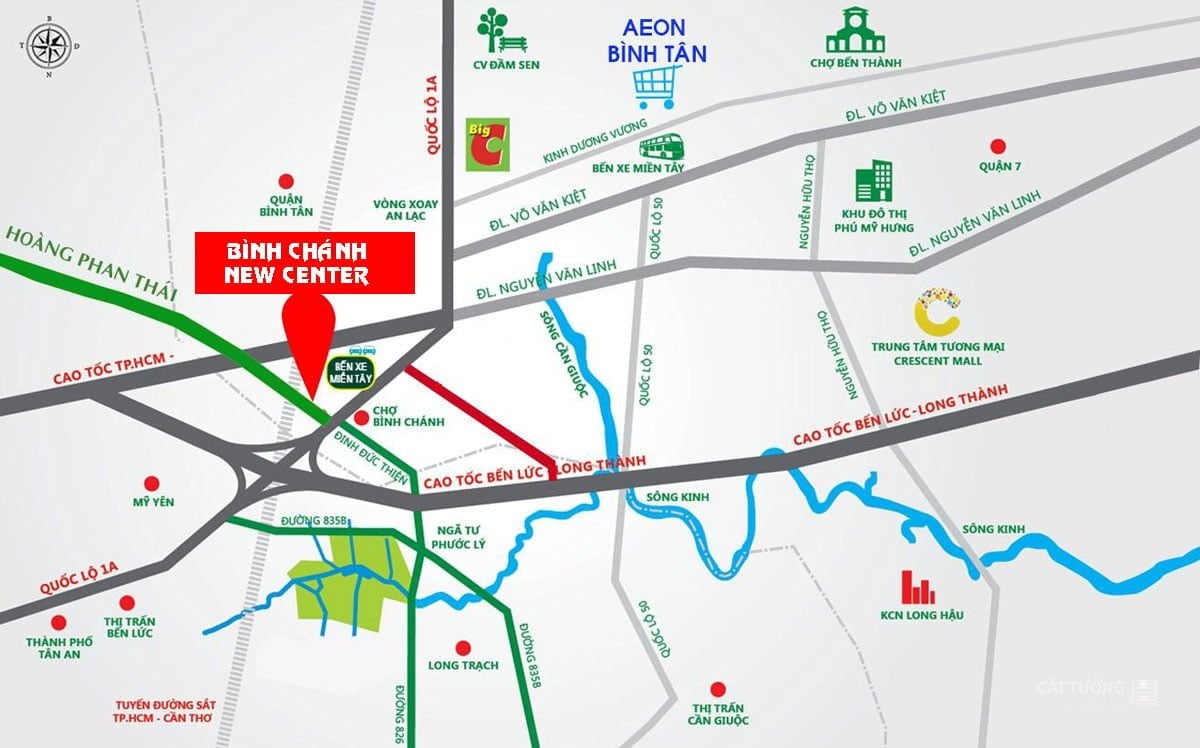 vi-trc3ad-du-an-binh-chanh-new-center Vị trí khu đất nền Bình Chánh New Center