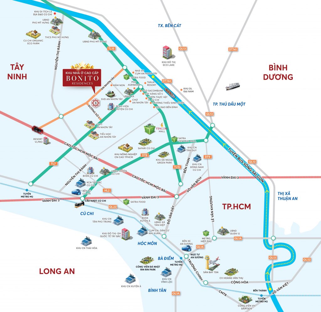 vi-tri-du-an-bonito-residences Vị trí khu dân cư Bonito Residences