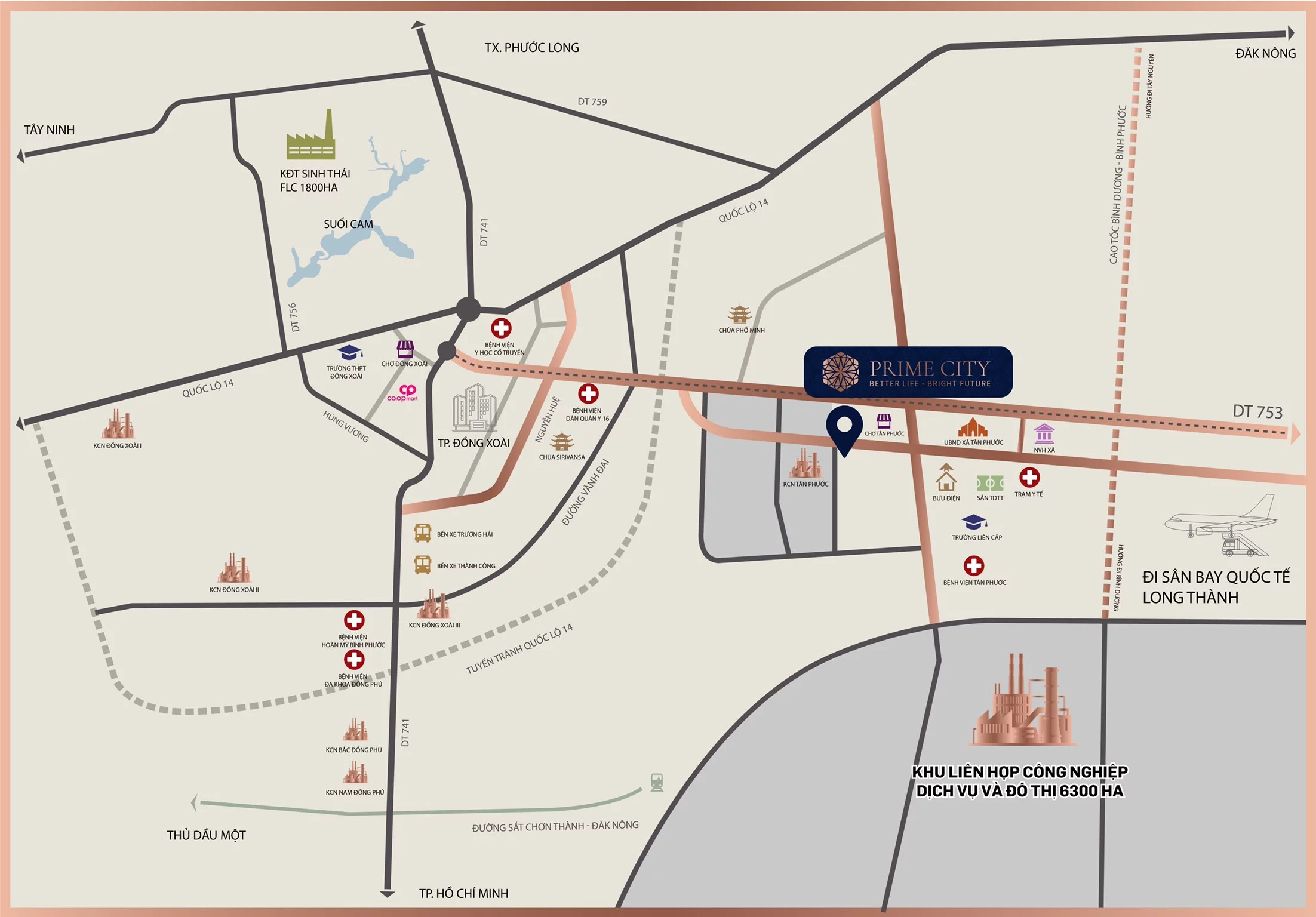 vi-tri-du-an-dat-nen-khu-dan-cu-prime-city-binh-phuoc Vị trí Dự án đất nền khu dân cư Prime City Bình Phước, Tân Phước, Đồng Phú