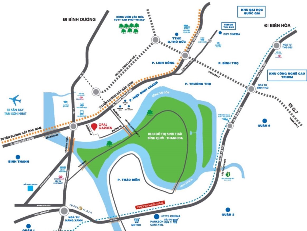 Vị trí Opal Garden