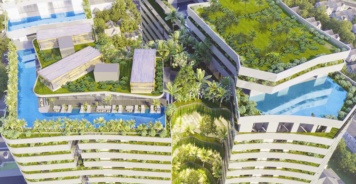 Tiện ích đẳng cấp trên tầng thượng dự án căn hộ Victoria Garden Bình Chánh Dự án căn hộ chung cư Victoria Garden Trần Đại Nghĩa, Bình Chánh