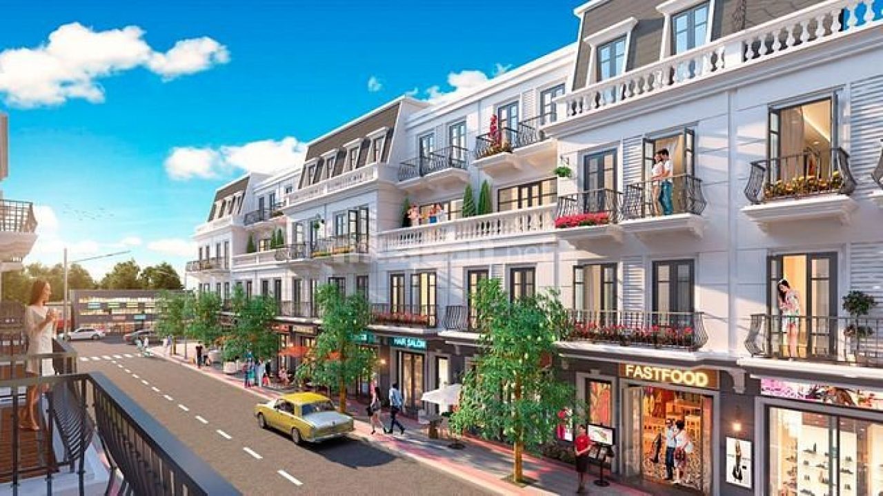 Thiết kế Vincom Shophouse Mỹ Tho Tiền Giang