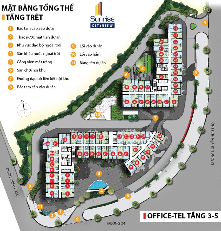 sodo-sunrrise-city-view City View - Dự án căn hộ Sunrise City View Novaland, Quận 7