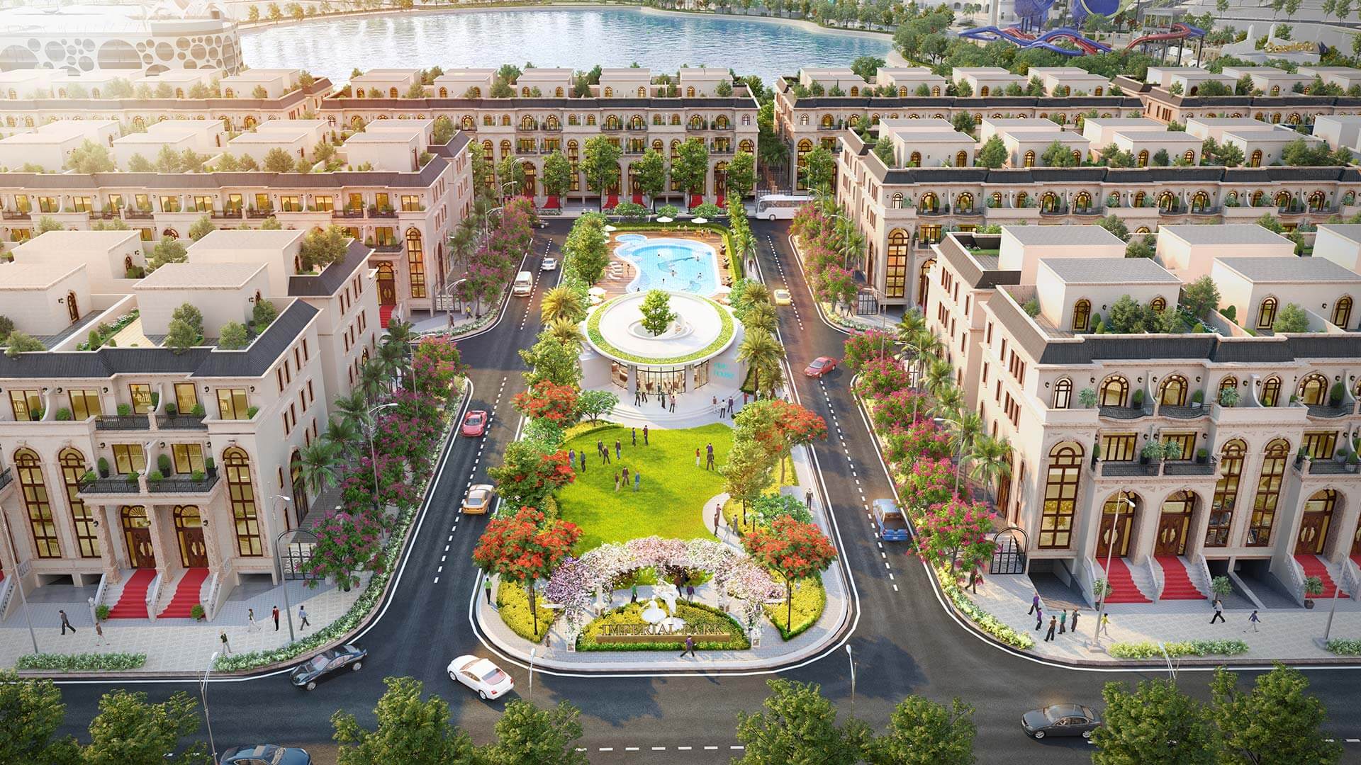 Biệt thự Sunlake Villas tại Vạn Phúc City