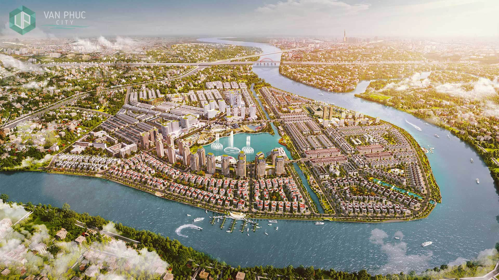 Phối cảnh khu đô thị Vạn Phúc City Thủ Đức
