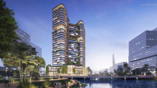 Phối cảnh dự án căn hộ The Skye Thủ Thiêm quận 2, TP Thủ Đức