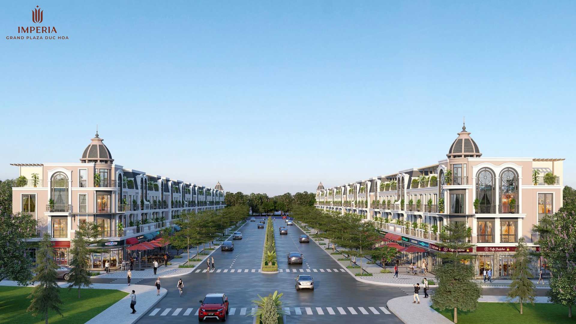 Phối cảnh dự án Imperia Grand Plaza Đức Hòa Long An